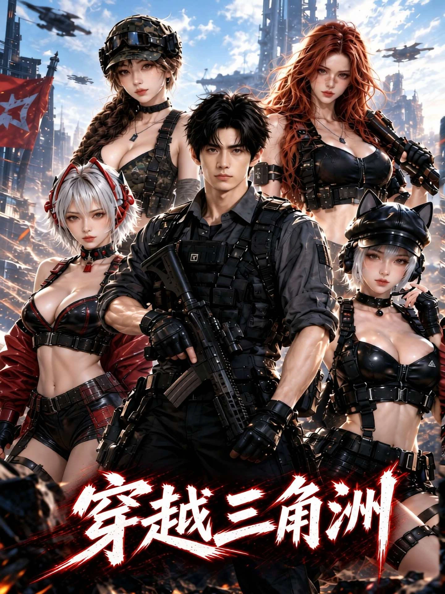 动作枪战题材短剧穿越三角洲封面